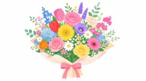 お花のブーケ
